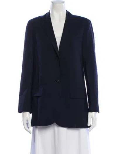 Pre-owned Zadig & Voltaire Wool Blazer W/ Tags In Blue