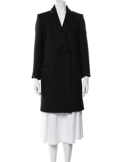 Pre-owned Zadig & Voltaire Wool Coat In Black