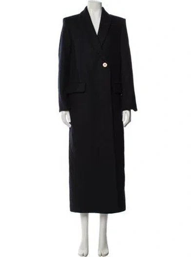 Pre-owned Zadig & Voltaire Wool Coat In Blue