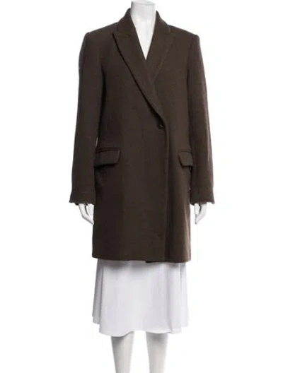 Pre-owned Zadig & Voltaire Wool Coat In Brown