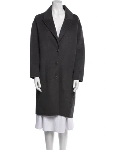 Pre-owned Zadig & Voltaire Wool Coat In Gray