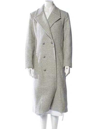 Pre-owned Zadig & Voltaire Wool Coat In Gray