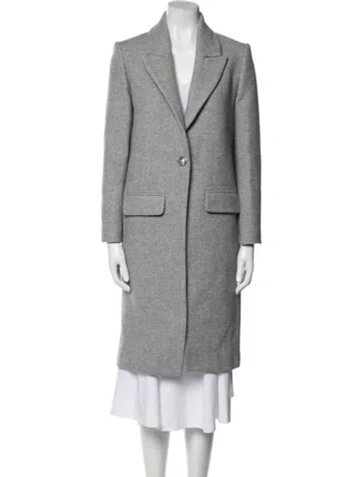 Pre-owned Zadig & Voltaire Wool Coat In Gray