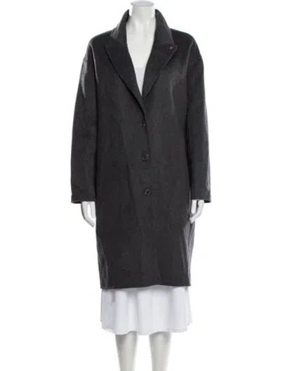 Pre-owned Zadig & Voltaire Wool Coat In Gray