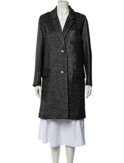 Pre-owned Zadig & Voltaire Wool Coat W/ Tags In Brown
