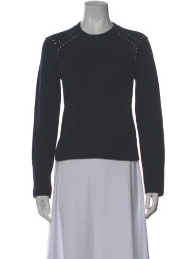 Pre-owned Zadig & Voltaire Wool Crew Neck Sweater In Gray