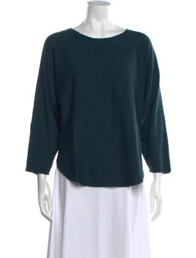 Pre-owned Zadig & Voltaire Wool Crew Neck Sweater In Green