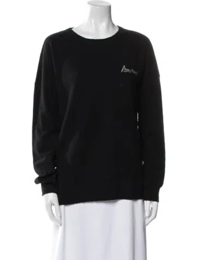 Pre-owned Zadig & Voltaire Wool Crew Neck Sweater In Multi