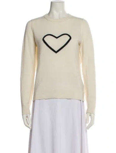 Pre-owned Zadig & Voltaire Wool Graphic Print Sweater In Neutral