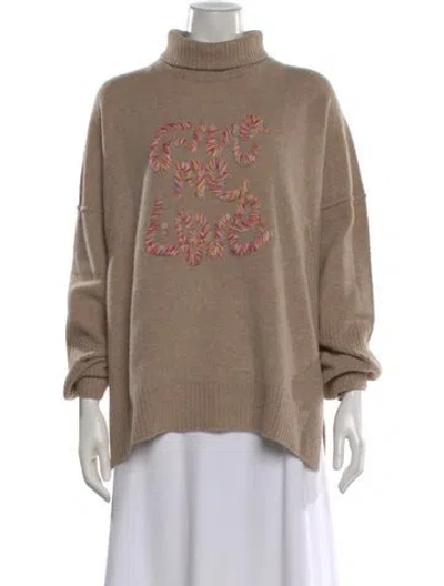 Pre-owned Zadig & Voltaire Wool Graphic Print Sweater In Neutral