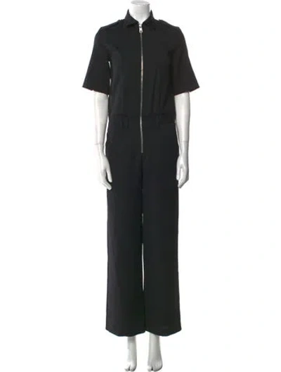 Pre-owned Zadig & Voltaire Wool Jumpsuit In Black