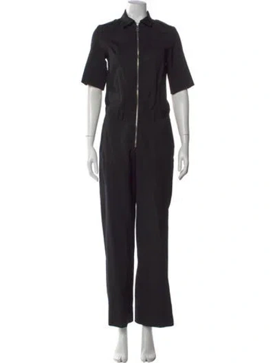Pre-owned Zadig & Voltaire Wool Jumpsuit In Black