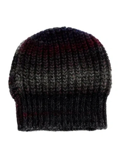 Pre-owned Zadig & Voltaire Wool Knit Beanie In Black