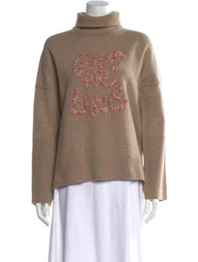 Pre-owned Zadig & Voltaire Wool Printed Sweater In Neutral