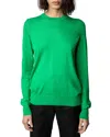 Zadig & Voltaire Wool Sweater In Green