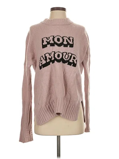 Pre-owned Zadig & Voltaire Wool Sweater In Pink