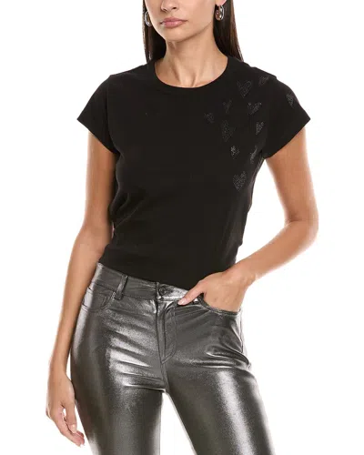 Zadig & Voltaire Woop Rain T-shirt In Black