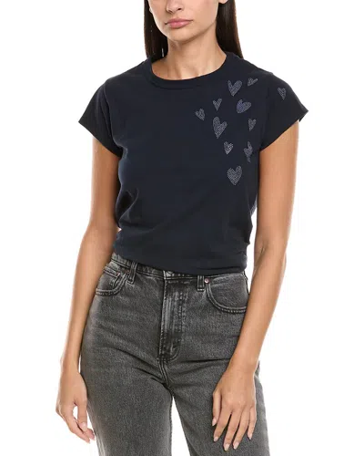 Zadig & Voltaire Woop Rain T-shirt In Black
