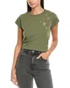 Zadig & Voltaire Woop Rain T-shirt In Green