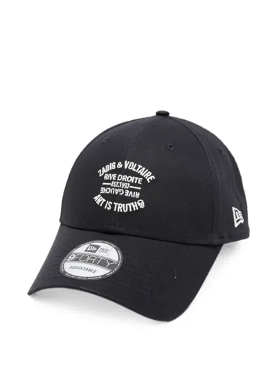 Zadig & Voltaire X New Era 9forty Logo-embroidered Baseball Cap In Black
