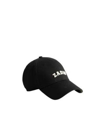 Zadig & Voltaire X New Era Cotton Cap In Black