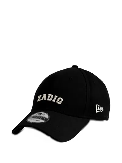 Zadig & Voltaire X New Era Logo Baseball Cap In Black
