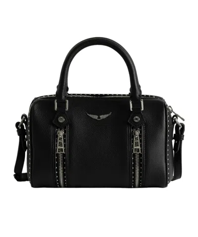 Zadig & Voltaire Xs Sunny Studs Bag In Black