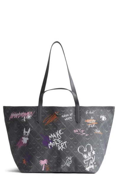 ZADIG & VOLTAIRE ZADIG & VOLTAIRE Z EXTRA LARGE MONOGRAM SHOPPER TOTE