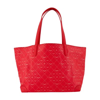 Zadig & Voltaire Z Monogram Jacquard Tote Bag In Red