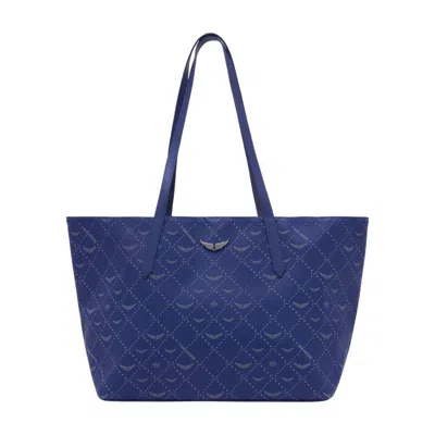 Zadig & Voltaire Zadig&voltaire Z Monogram Shopper Bag In Brown