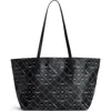 Zadig & Voltaire Z Monogram Shopper Tote Bag In Black