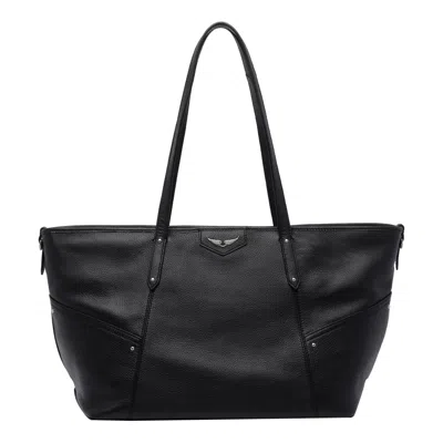 Zadig & Voltaire Z Shopper Bag In Black