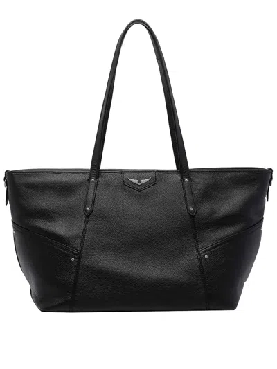 Zadig & Voltaire Z Shopper Bag In Black