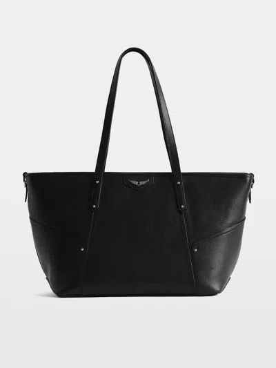 Zadig & Voltaire Z Shopper Bag In Black