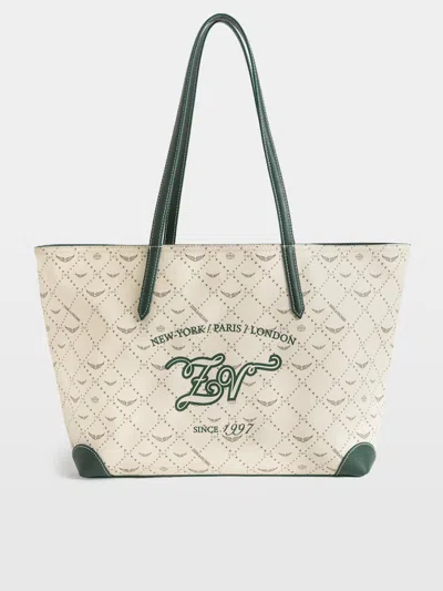 Zadig & Voltaire Z Shopper Monogram Tennis Bag