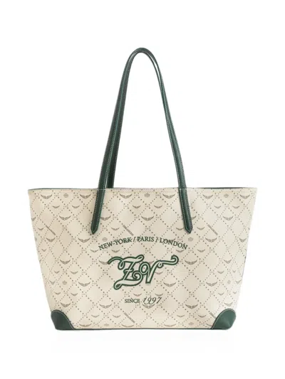 Zadig & Voltaire Z Shopper Monogram Tennis Bag In Purple