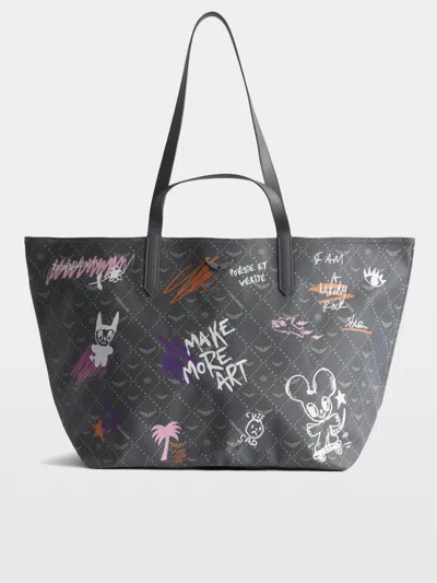 Zadig & Voltaire Z Shopper Xl Monogram Tag Bag