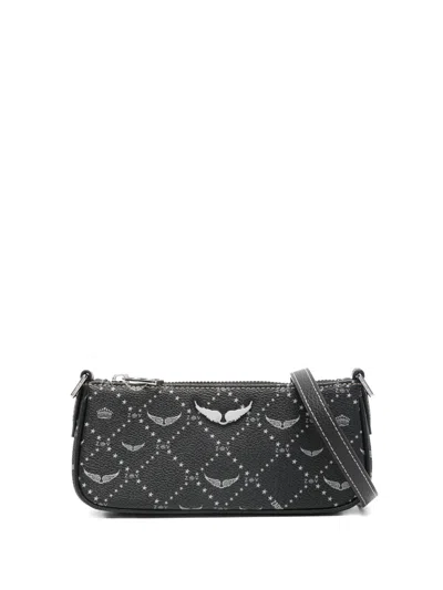 Zadig & Voltaire Z Star Logo Mini Bag In Black