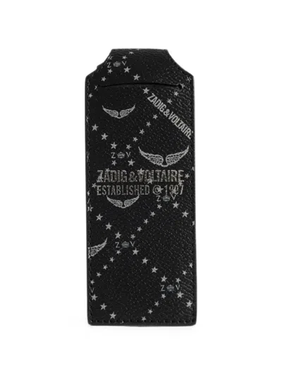 Zadig & Voltaire Z Travel Tag Luggage Tag In Black