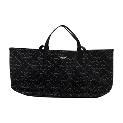 ZADIG & VOLTAIRE ZADIG&VOLTAIRE Z XL MONOGRAM SHOPPER BAG