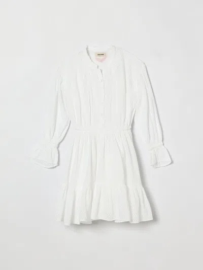 Zadig & Voltaire Dress Kids Color White