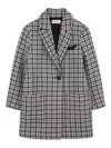 Zadig & Voltaire Houndstooth-patterned Coat In Multi