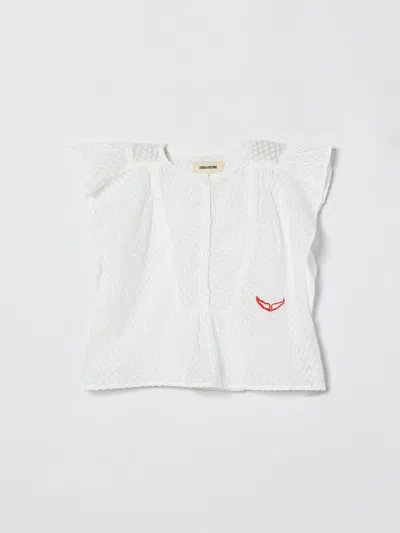 Zadig & Voltaire Shirt Kids Color White