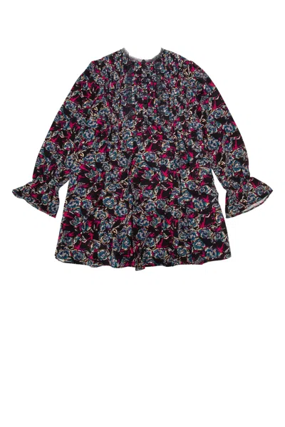 Zadig & Voltaire Zadig Et Voltaire Kids Cotton Gown Dress In Black