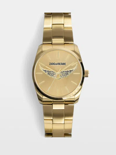 Zadig & Voltaire Zadig Gold Wings Watch