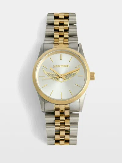 Zadig & Voltaire Zadig Small Watch In Gold