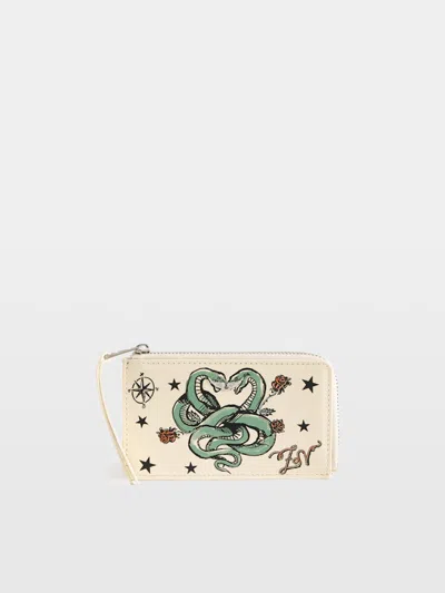 Zadig & Voltaire Zv Card Tattoo Card Holder