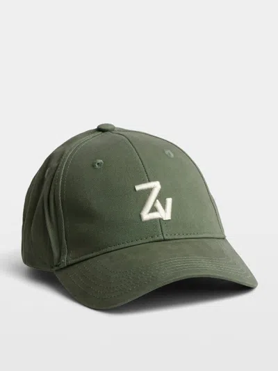 Zadig & Voltaire Zv Initiale Klelia Cap In Green