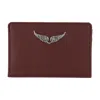 Zadig & Voltaire Zadig&voltaire Zv Pass Cardholder In Red