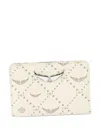 Zadig & Voltaire Zv Pass Monogram Card Case In White